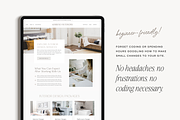 Showit Website Template | Kimberly, a Websites & App Template by Create with Danielle (Thumbnail 2 of 5)