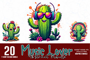 20 Groovy Musical T-shirt Bundle, an Illustration by Sofia's Fashion (Thumbnail 1 of 3)