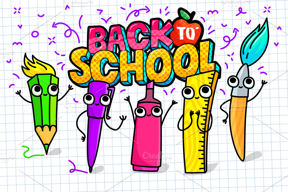 Back To School banner set, a Decorative Illustration by VectorStory (Photo 1 of 2)