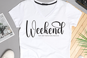 Monday Quality | Script Font, a Handwritten Font by Scratchones (Thumbnail 5 of 9)