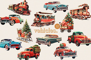 Collage Creator 50's Christmas