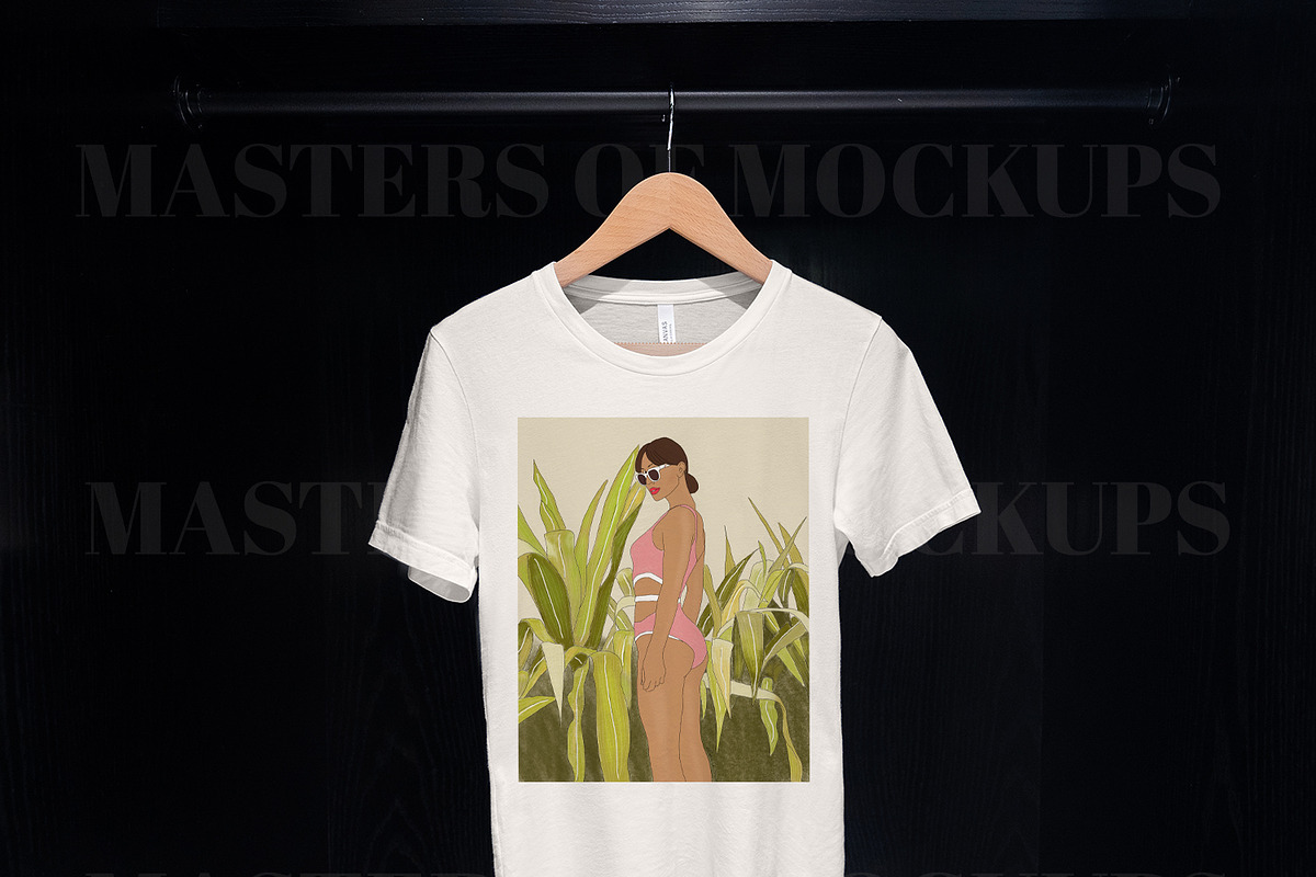 Bella Canvas Vintage White Mockup, a Shirt Mockup by Masters of Instagram (Photo 2 of 3)
