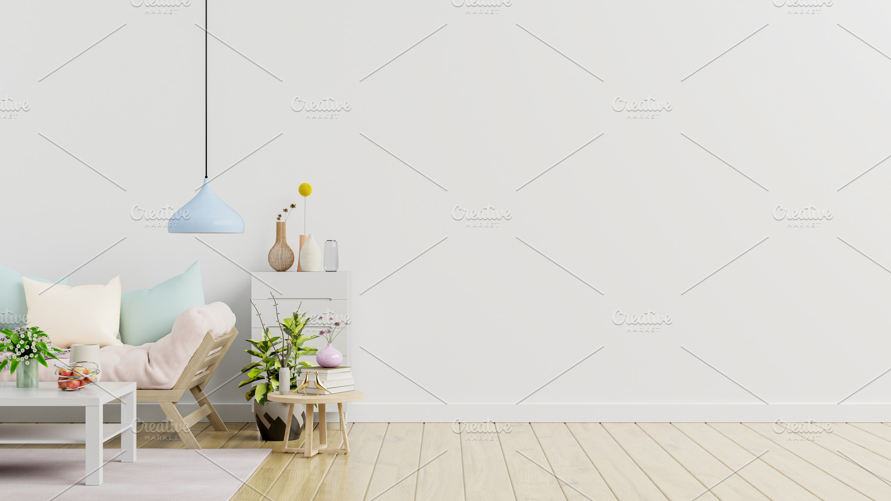 Empty light white wall background., an Architecture Photo by vanitjan