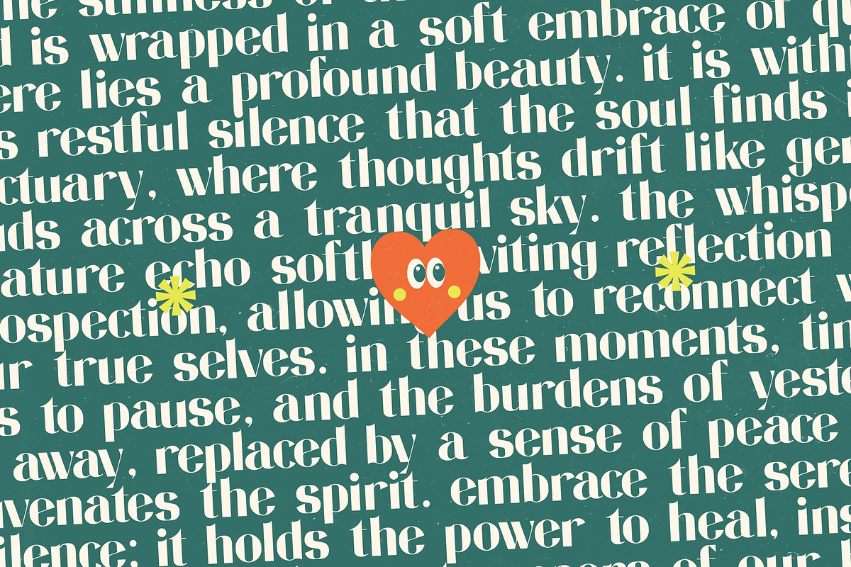Restful Silent Modern Display Font, a Serif Font by timelesstype.co (Photo 16 of 20)