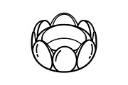 50 Easter Bunny Egg Icon Bundle, an Illustration by Artivon (Thumbnail 30 of 51)