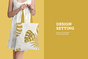 Tote Bag Mockup in the Hands of Girl, a Product Mockup by Grow Design Craft Studio (Thumbnail 5 of 7)
