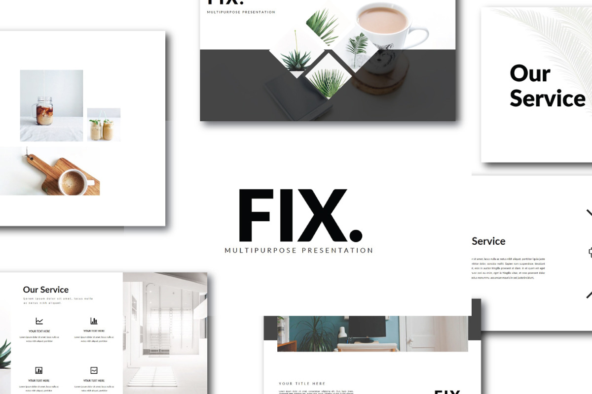 Fix Minimal Keynote, a Presentation Template by Defa Visual (Photo 1 of 14)