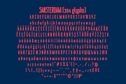 Sansterdam 4 fonts pack, a Sans Serif Font by NREY (Thumbnail 4 of 7)