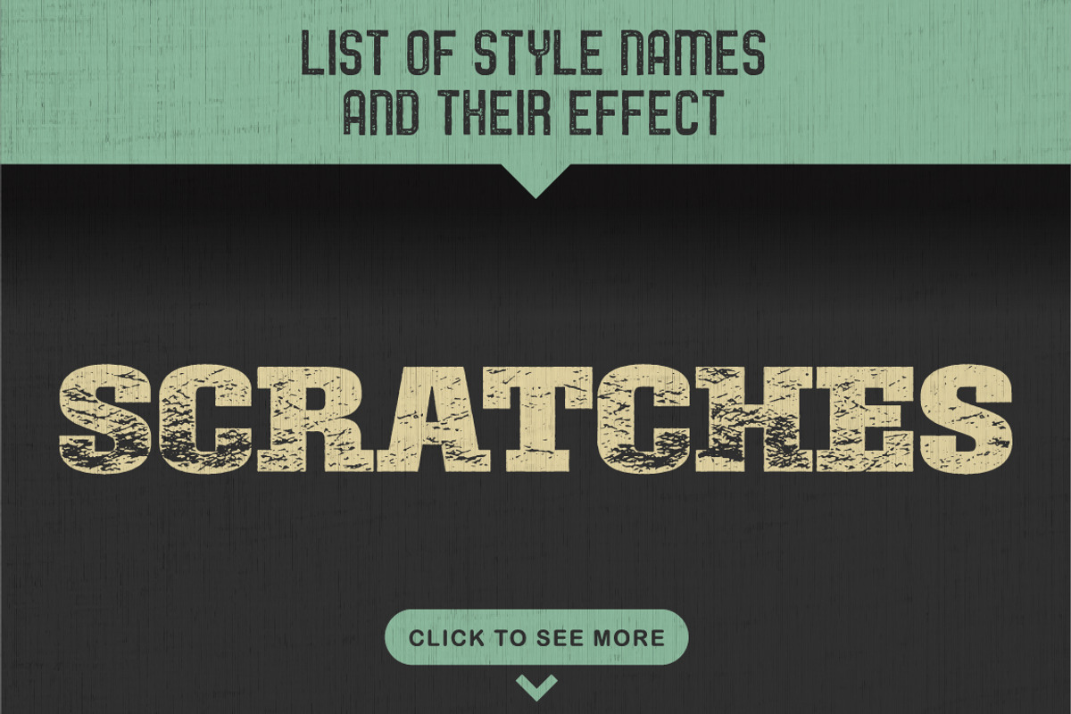 LetterPress Vector Texture Effects preview 8
