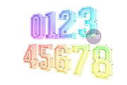 DIY Digits 3D model template, a Templates & Theme by PolyFish (Thumbnail 1 of 8)