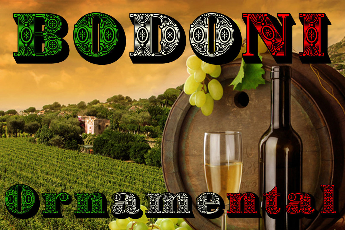 Bodoni Ornamental