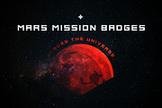 16 Space (Mars Themed) Logos, a Branding & Logo Template by Roman Paslavsky (Thumbnail 1 of 8)