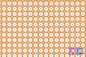 Star Square Geometric Pattern, a Pattern Graphic by MISS CHATZ