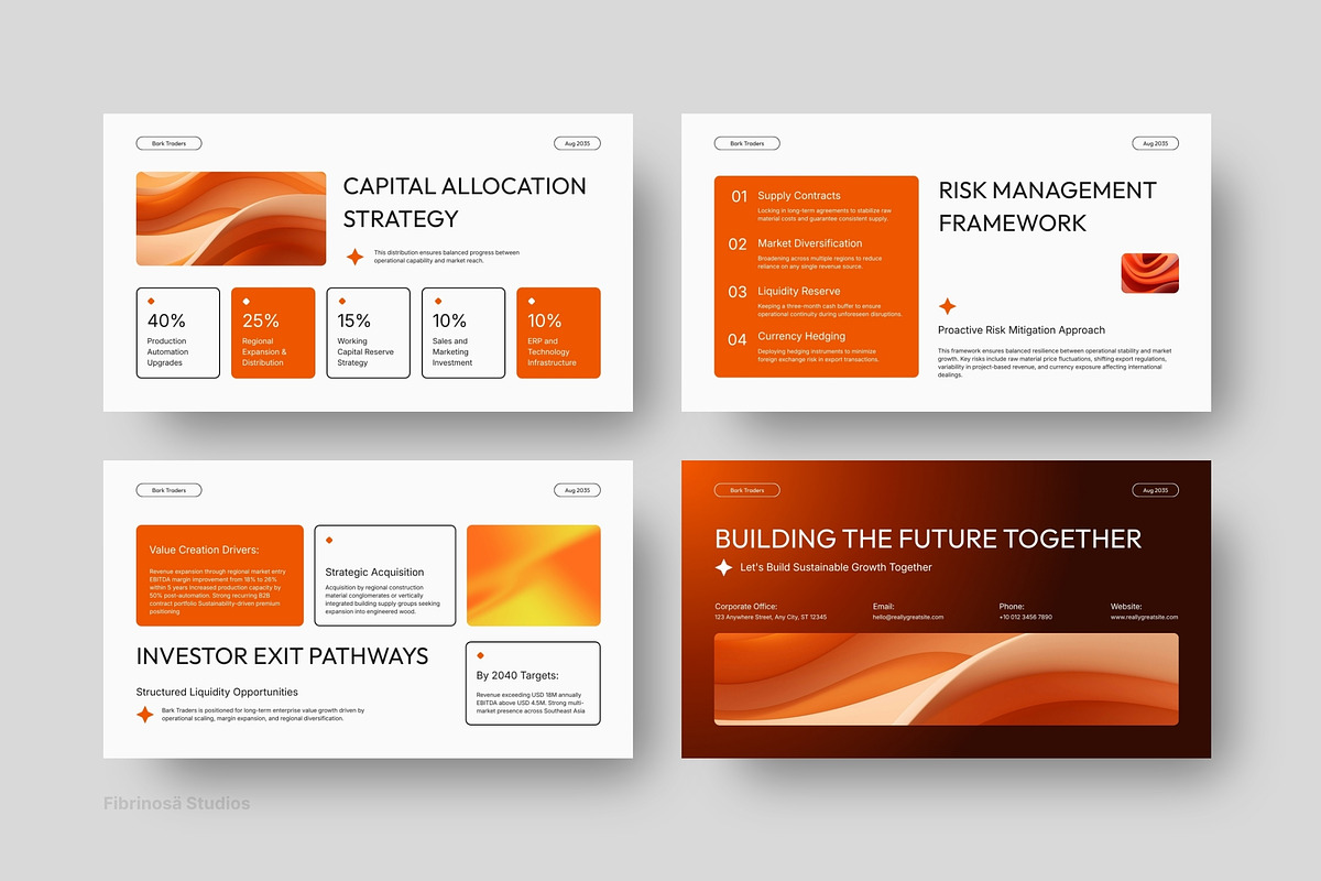 Sustainable Industrial Manufacturing, a Presentation Template by FIBRINOSÄ (Photo 7 of 7)