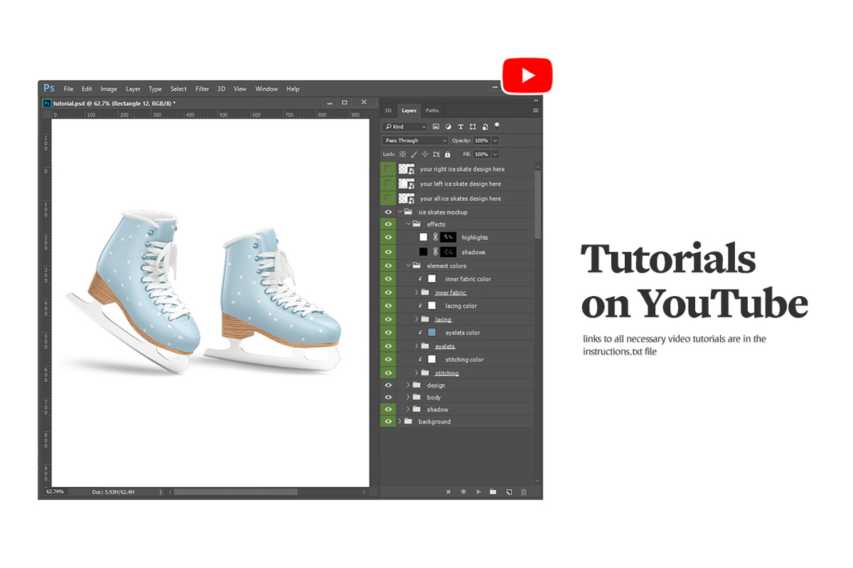 Ice Skates Mockup, a Graphic by rebrandy (Photo 9 of 9)