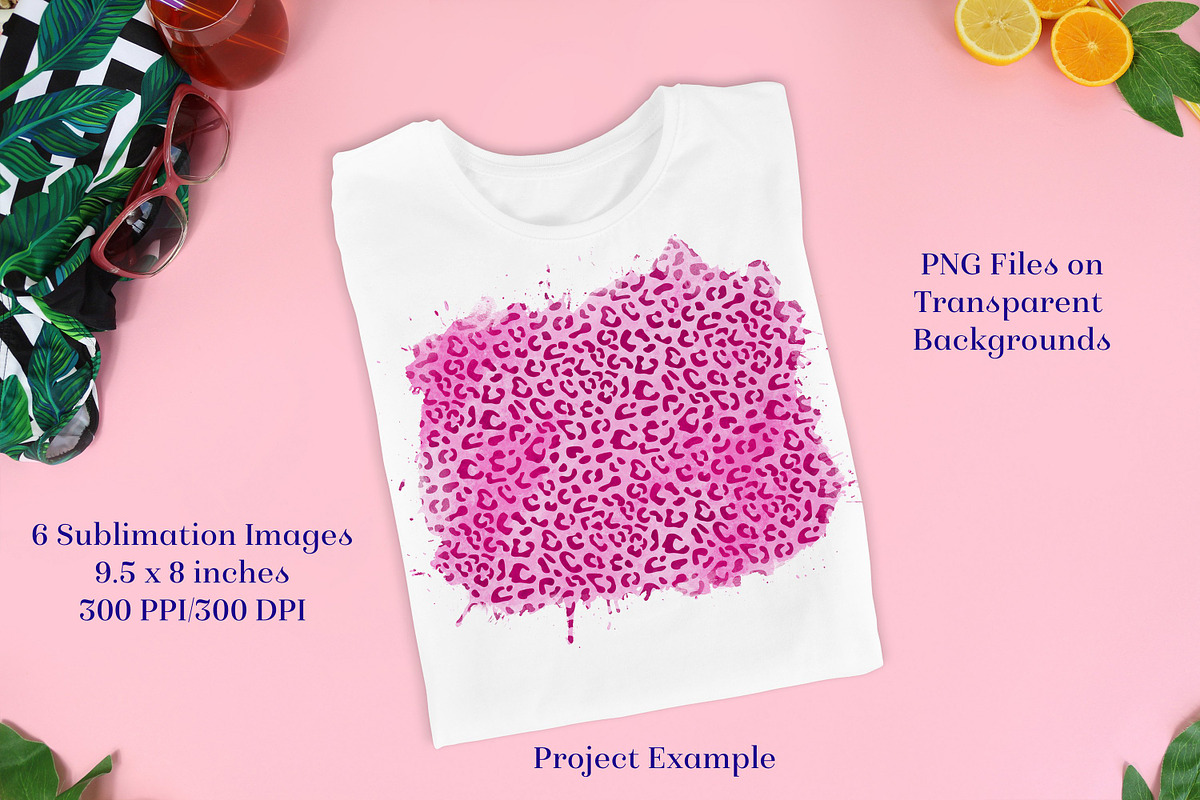 Sublimation - Pink Leopard Print 2, a Decorative Illustration by Sapphire X Designs (Photo 2 of 3)