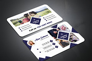 Wedding Planner Business Card, a Business Card Template by GreenPixi (Thumbnail 2 of 3)