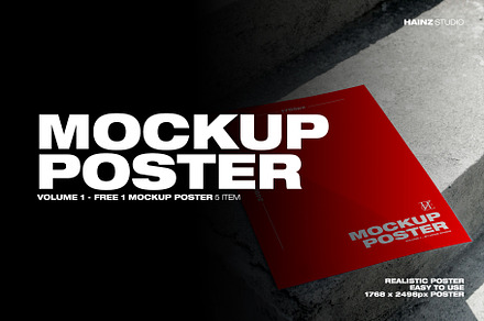 Mockup Poster Volume 1 - Vertical