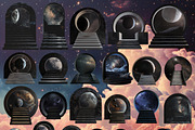 Galaxy collage creator, an Object Graphic by Chikovnaya (Thumbnail 15 of 21)