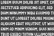 WATER FLOATIE Display Font, a Sans Serif Font by Blush Font Co. (Thumbnail 2 of 5)