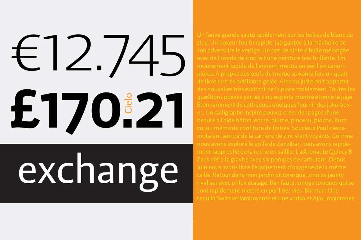 Cielo Font Family - in Opentype preview 8
