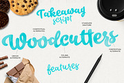Takeaway -50% off!, a Script Font by Fenotype (Thumbnail 2 of 14)