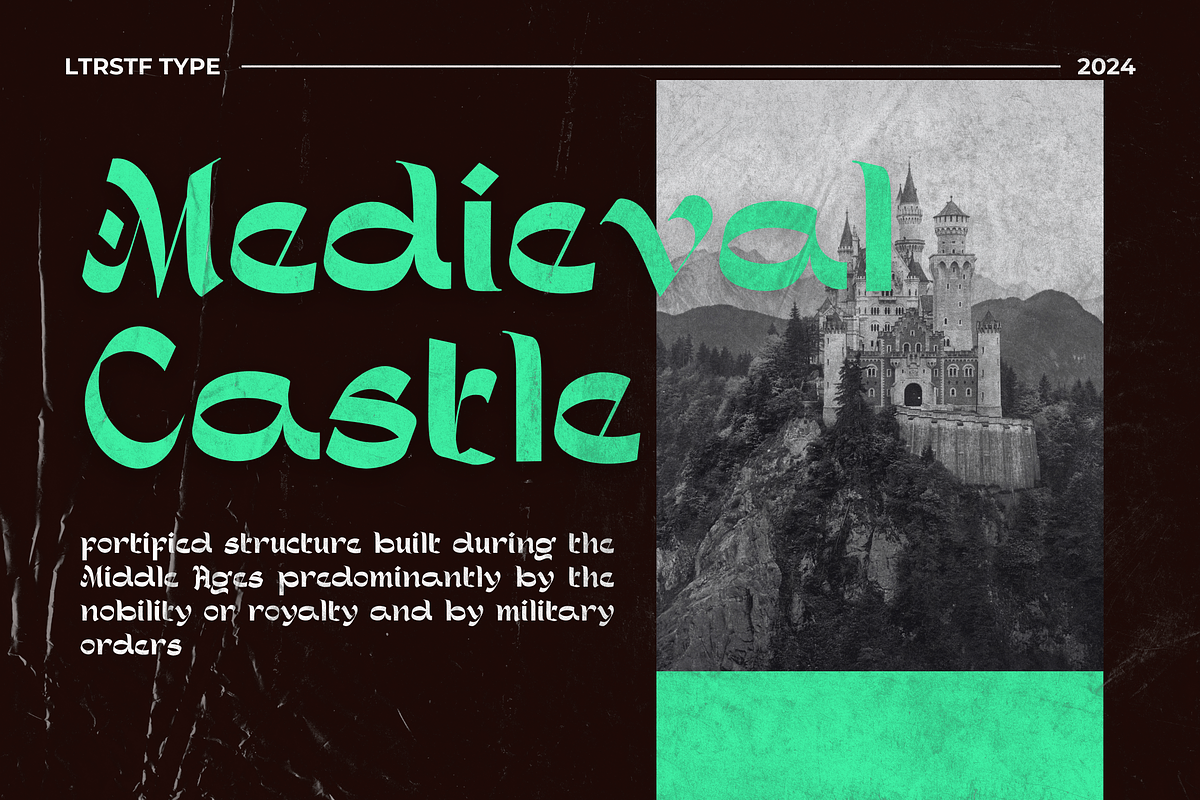 BLACKROSES, a Blackletter Font by LetterStuff Typefoundry (Photo 6 of 8)