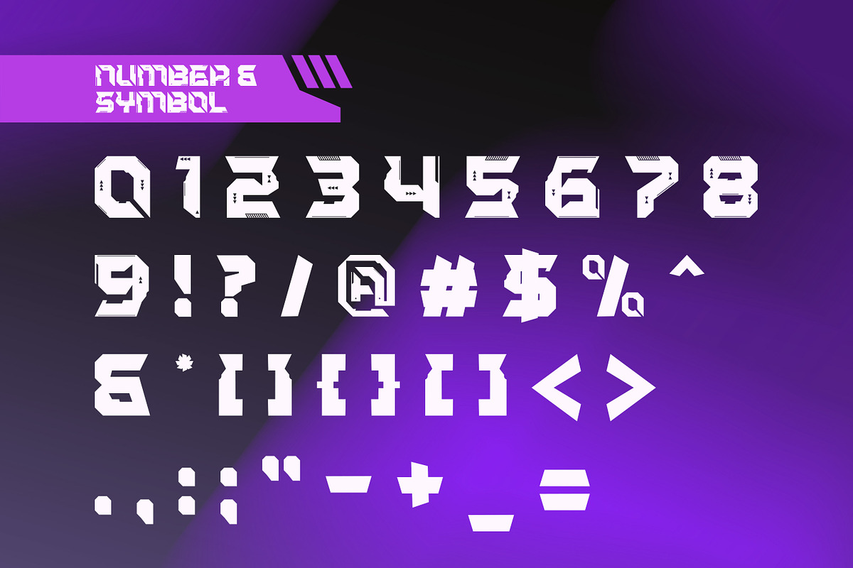 Vexon - Futuristic Display Font, a Sans Serif Font by Flawless And Co (Photo 8 of 10)