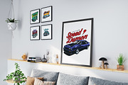 Vintage Classic Car Collection no 07, a Transportation Illustration by The BolzStudio (Thumbnail 5 of 12)