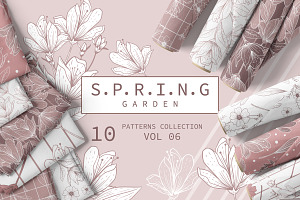 Spring Garden Patterns Vol 06