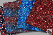4th of July Glitter Red White Blue, a Pattern Graphic by Fine Purple Elephant (Thumbnail 3 of 5)
