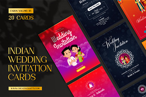 Indian Wedding Invitation Cards