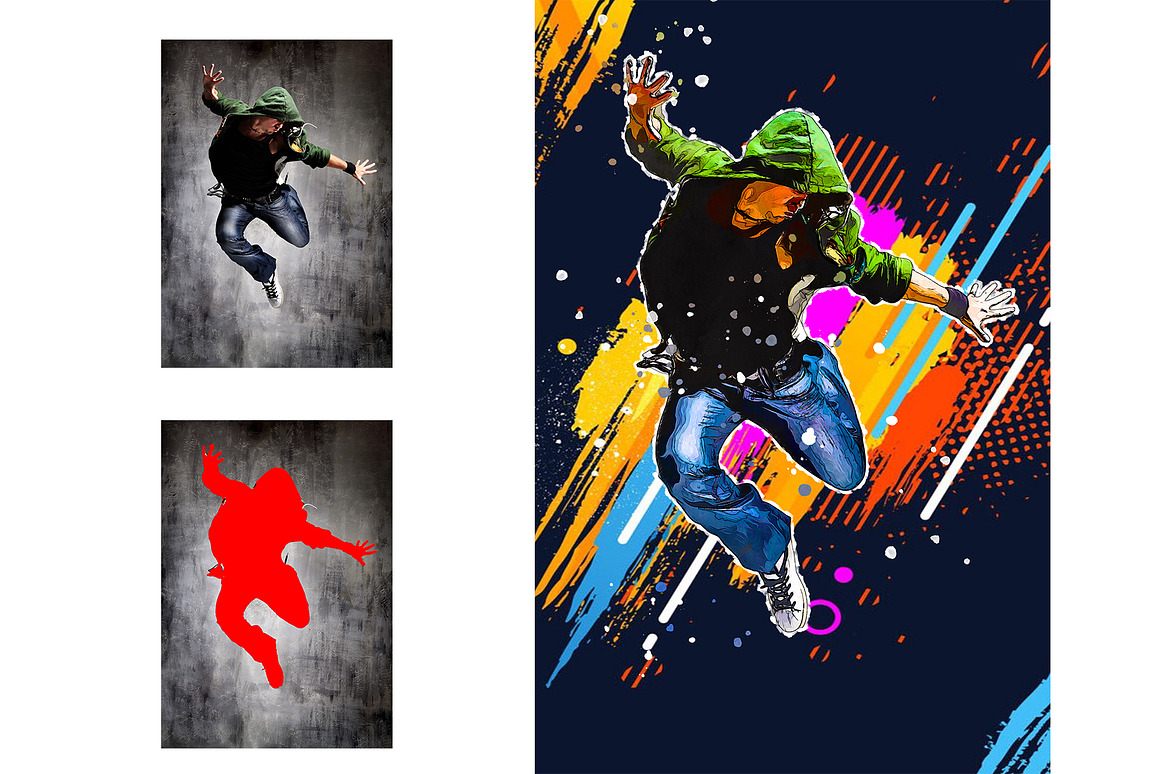 830 Creative Photoshop Action BUNDLE, an Action Add-On by Design Forest (Photo 116 of 133)