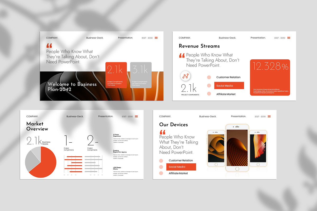 Business Plan Presentation Template, a Presentation Template by Creative-Work (Photo 9 of 9)