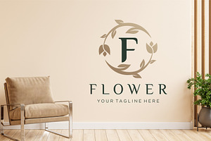 Flower Logo Design Template