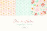 Digital Designer Paper - Peach Melba, a Pattern Graphic by Create The Cut (Thumbnail 2 of 3)