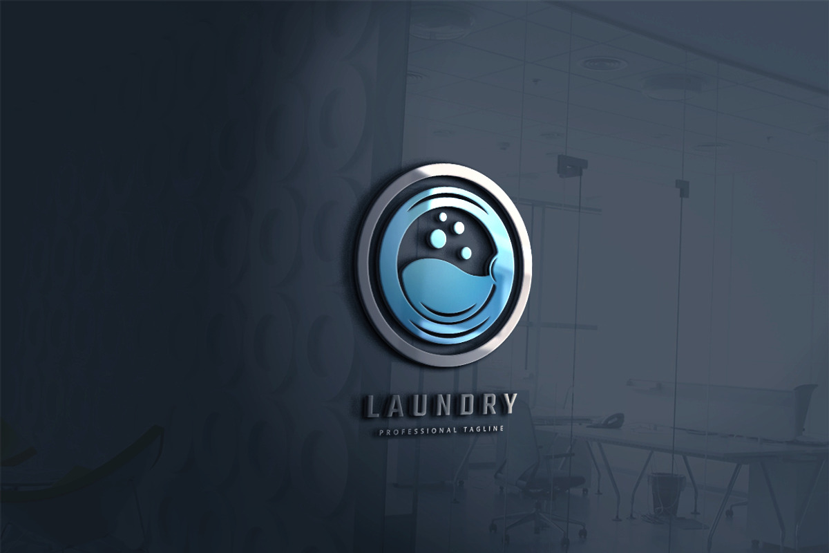 Laundry Logo, a Branding & Logo Template by Design_Planet (Photo 1 of 4)