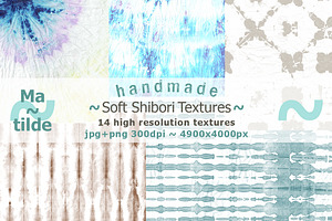 Soft shibori textures