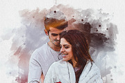 Dreamy Couple Watercolors Effect, an Action Add-On by MRI STUDIO (Thumbnail 16 of 21)