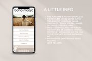 Boho Link in Bio, a Landing Page Template by SunshineStudioBoutique (Thumbnail 3 of 9)