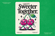 Heartbreak Eighties Retro Serif, a Serif Font by Nicky Laatz (Thumbnail 30 of 35)