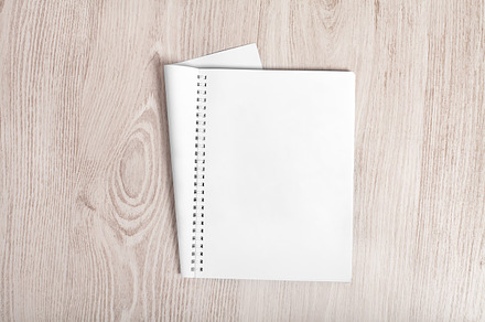 Open Album With Blank White Pages Stock Photo Containing Album And Background preview 6