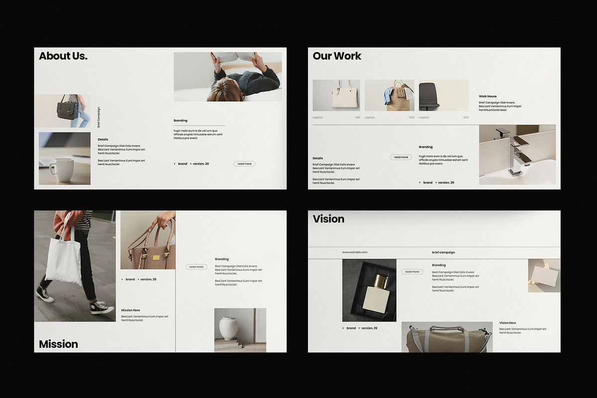 Brief Campaign Presentation Template, a Presentation Template by RedGiant (Photo 3 of 6)