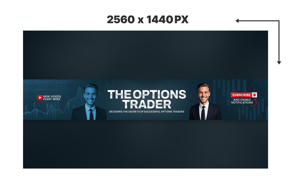 Forex Trading YouTube Banner, a Social Media Template by Vaughn Studios (Photo 2 of 5)