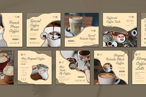 Coffee Time Instgaram Post