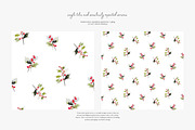 Christmas cats seamless pattern set, a Pattern Graphic by Patishop Art (Thumbnail 3 of 9)