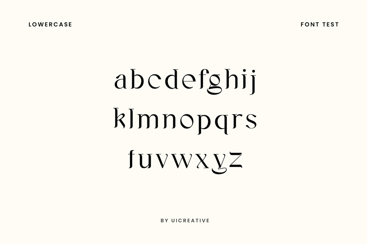 Aishwarya Luxury Serif Font, a Serif Font by UICreative (Photo 7 of 12)
