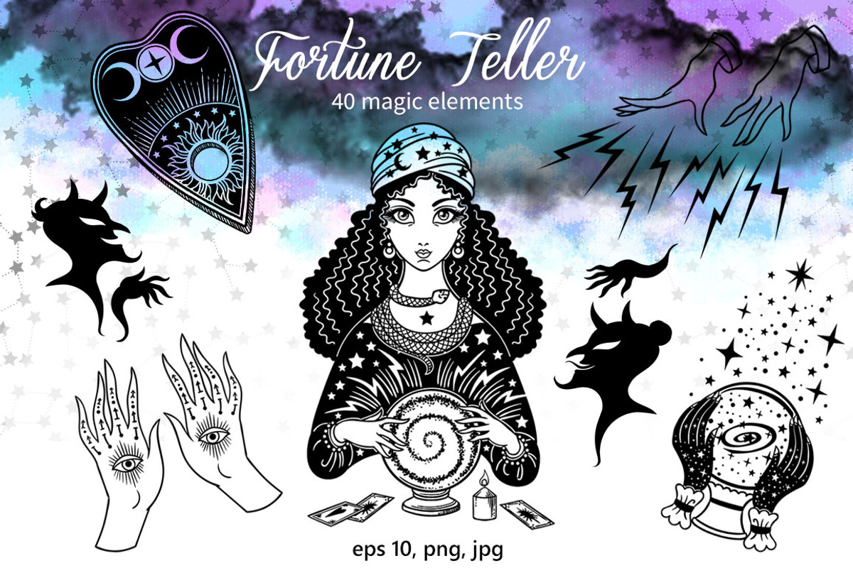 Fortune Teller, an Object Graphic by Anastasia (Photo 1 of 12)