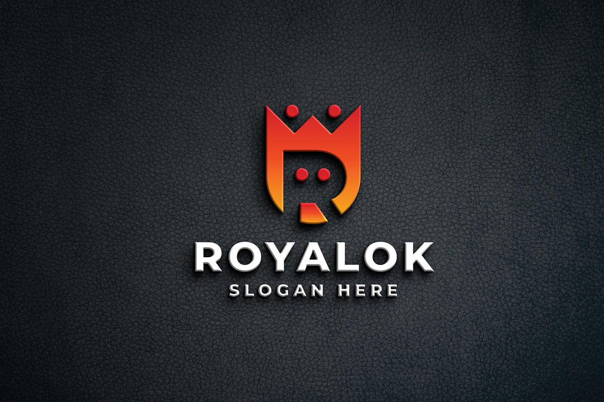 Modern R Letter Crown Logo, a Branding & Logo Template by Design_Planet (Photo 2 of 2)