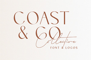 Coast & Co Font And Logos